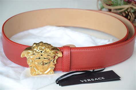 gold versace belt prizes|red versace belt gold buckle.